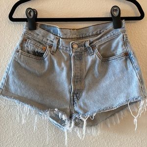 Vintage Levi Strauss Denim Cutoff 501 Shorts